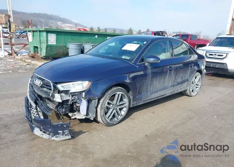 2017 Audi A3 2.0T Premium z USA, uszkodzony, nr VIN WAUB8GFFXH1012956